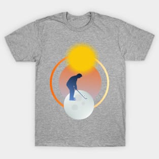 Golf Space Sport T-Shirt